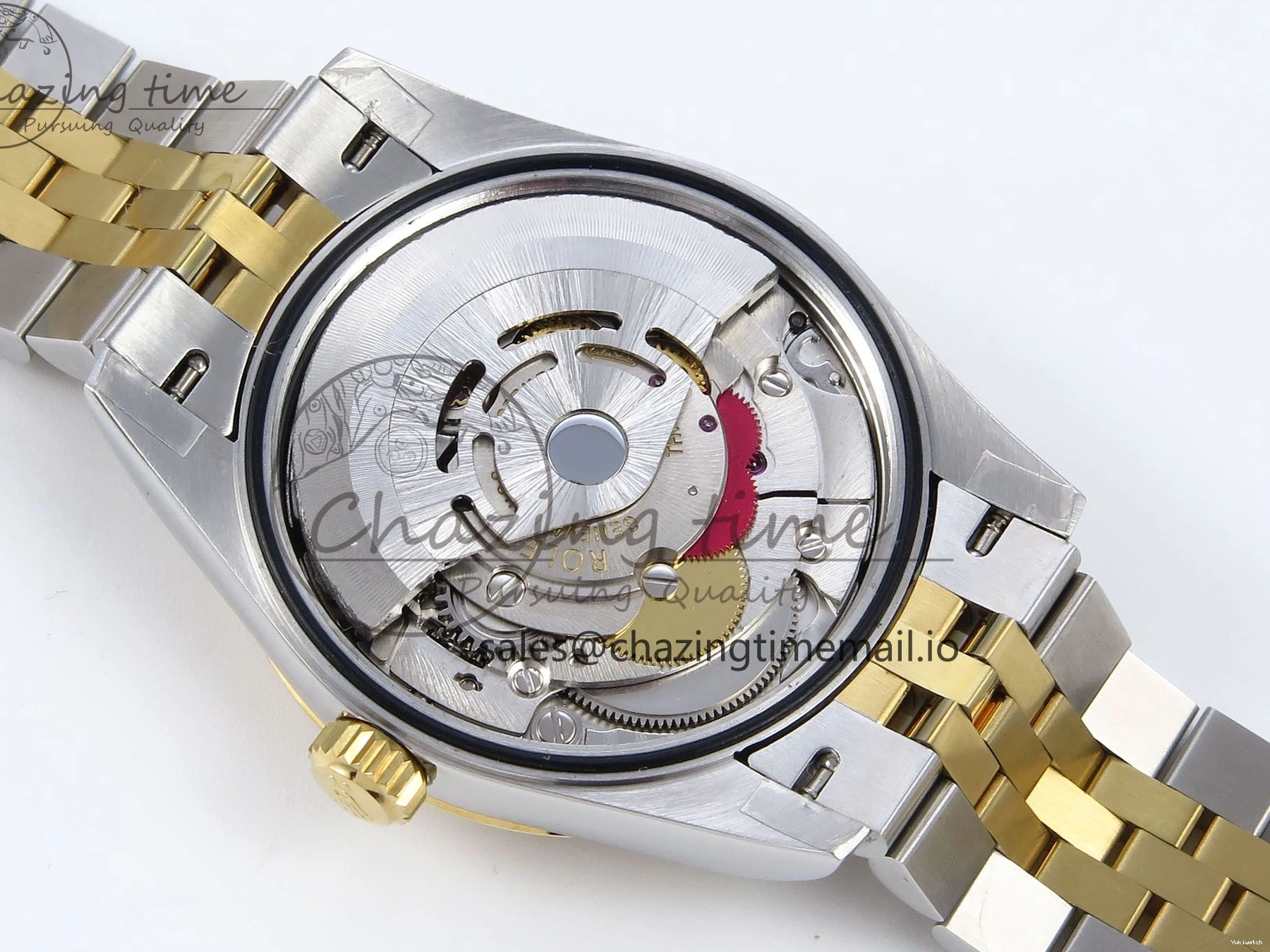 31 Best Jubilee Edition JARF 904L Silver on Bracelet DateJust SS 278383RBR YG Dial Roman Steel Diamonds HZ2236 1:1 1219